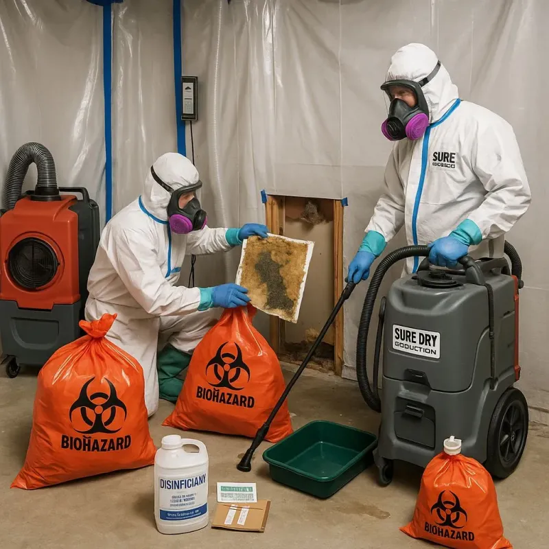 Contaminated Water Handling Protocols process in Colby, KS
